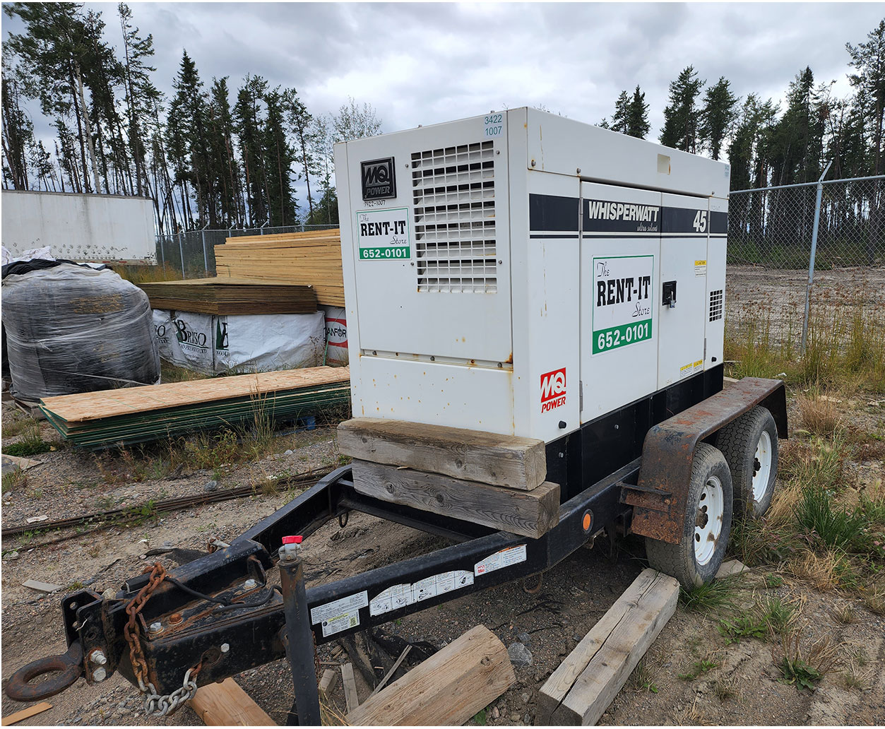 Generator and Trailer Project Highlights