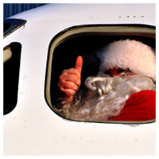 Santa in the North